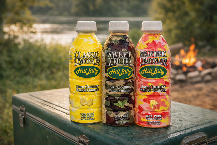HillBilly Brand Iced Teas and Lemonades