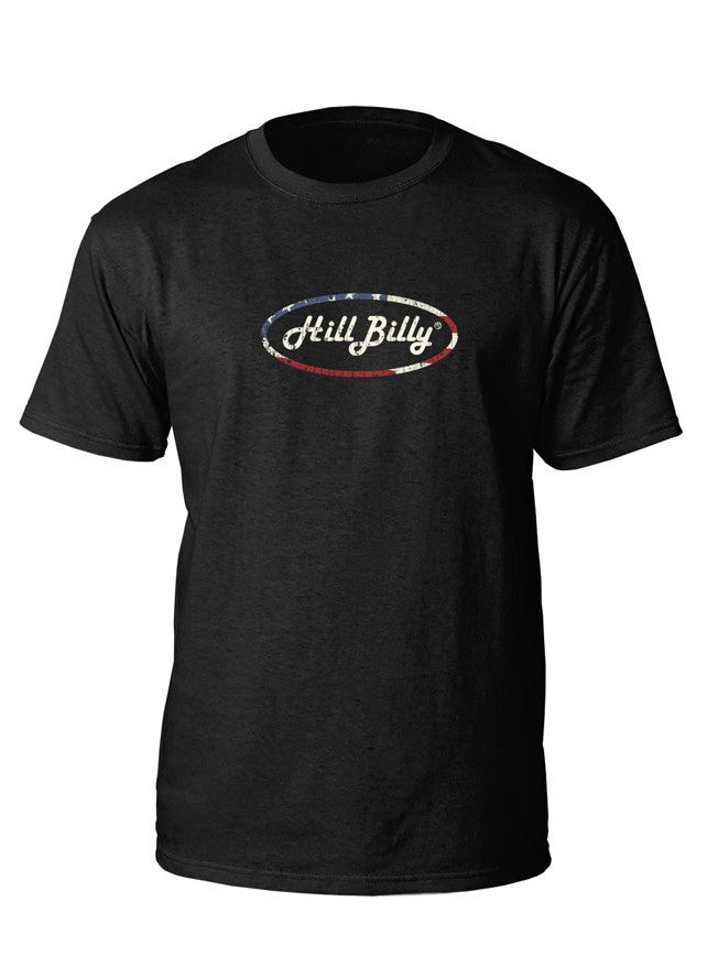 Men's Black HillBilly USA T-Shirt
